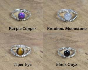 Nouvelle arrivée solide 925 en argent Sterling plaqué naturel en gros en vrac Lot lunette ronde réglage anneau à la main bijoux de mode femmes - Product Image 5