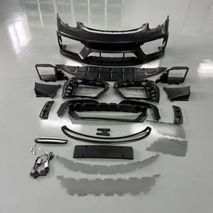 Body Kit paraurti anteriore per <span class=keywords><strong>Porsche</strong></span> 981 fino a <span class=keywords><strong>718</strong></span> gruppo GT4 paraurti anteriore con fendinebbia Kit carrozzeria di alta qualità accessori - Product Image 3