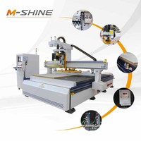 Routeur CNC ATC multifonction 2130 pour le travail du bois, fraisage, perçage, sculpture, nesting, fabrication de meubles et de portes d'armoires
