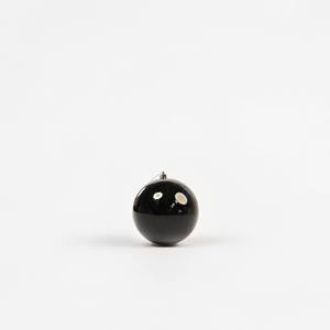 3 adornos navideños de plástico negro de 12 cm de diámetro para árbol de Navidad - Product Image 2