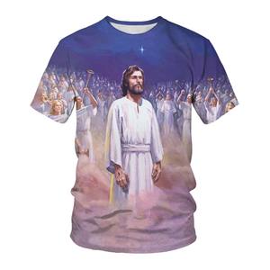 Top Trending Christian T Shirts Nuevo estilo Camiseta cristiana de algodón para hombres Venta al por mayor Nuevo Pakistán Manga corta para hombres - Product Image 2