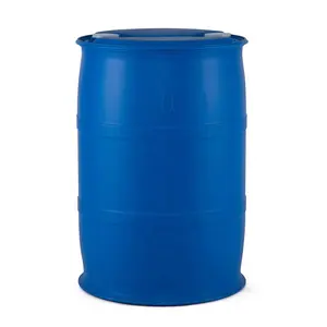 Tambor de barril de HDPE de 55 galones ecológico 200L azul transferencia de calor de alto flujo mango de plástico impreso servicios OEM para productos químicos - Product Image 2