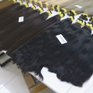 Superventas Bulk Bair Color negro 100% Extensión de cabello virgen vietnamita de Nasa Company Extensiones de cabello - Product Image 6