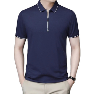 Nuevos polos de Color sólido para hombre, camisetas de manga corta informales a la moda de verano para hombre, polos de moda para hombre - Product Image 1