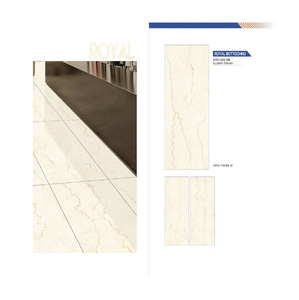 Meilleure vente 600x1200mm Carrelage de sol en porcelaine Fritté Brillant Luxe Villa Salon Carreaux de marbre en céramique pour sol - Product Image 1