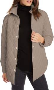 Oversized High Quality Eco-Friendly Waterproof <b>Quilted</b> Jackets <b>Double</b> Breasted Closure Warm Insulated <b>Quilted</b> Jackets Breathable - Product Image 3