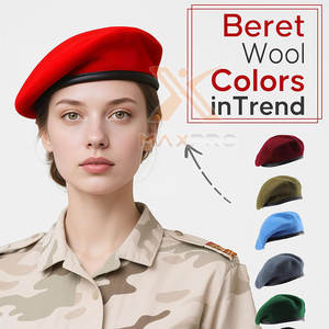 Fabriqué au Pakistan, nouveaux arrivages de bérets, meilleurs fabricants de bérets, bérets aux designs les plus récents - Product Image 5