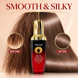 Suero Reparador Capilar de Argán Marroquí 50ml, Anti-Rotura, Cuidado para Puntas Abiertas, Control del Frizz, No Grasoso, Brillo Suave para Cabello Dañado - Product Image 1