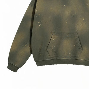 Offre Spéciale nouveauté sweats à capuche lavés à l'acide pour hommes style unique sweats à capuche respirants lavés à l'acide dans le meilleur matériel - Product Image 3