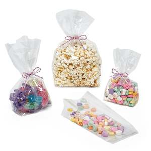 Clear Gusseted Cello <b>Bags</b> for Food Storage - Product Image 6