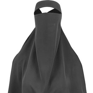 Professional Made Women Niqab Abaya Muslim <b>Dress</b> Breathable One Layer Cotton Fabric Niqab <b>for</b> Women's - Product Image 5