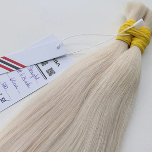 Extensiones de cabello a granel de calidad superior Cabello vietnamita Double Drown 100 gramos Colores claros 22 pulgadas - Product Image 1