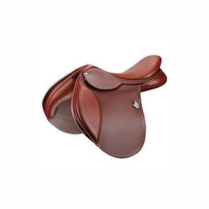 Qualité supérieure Anglais Saut Contact étroit Selle de cheval Confortable Doux Durable Siège en cuir véritable Pratique Équitation - Product Image 1