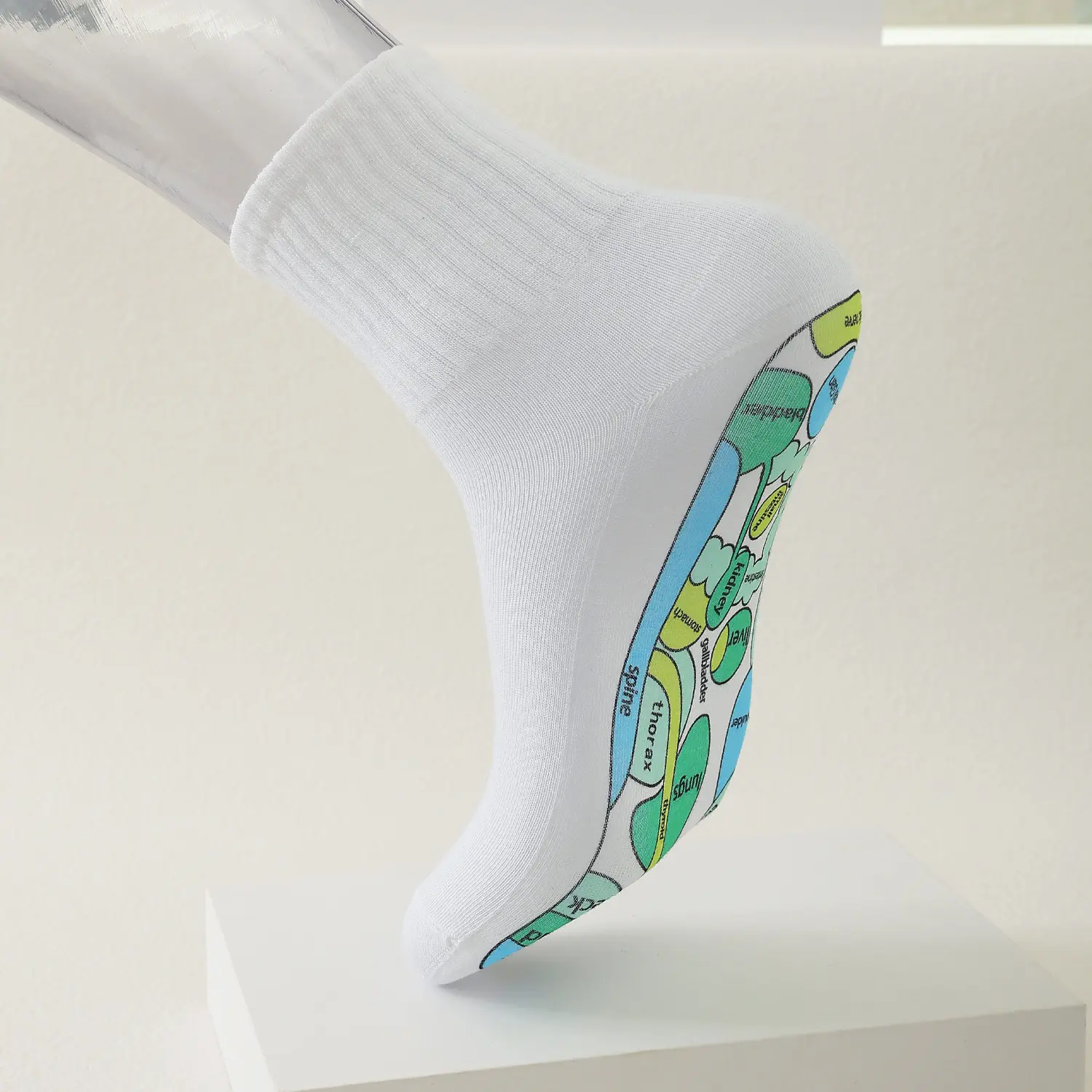 Toptan Unisex çorap refleksoloji ayak masajı çorap
