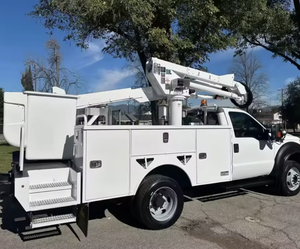 El mejor!! Usado para Ford F-550 2020, Camión con Plataforma Elevadora de 37 pies / Camión con Cesta - AT37G, Elevador Aéreo Automático, Bajo Kilometraje - Product Image 2