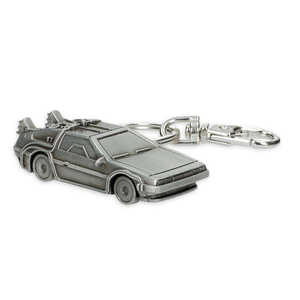 Porte-clés de voiture DeLorean 3D de retour vers le futur, design 3D unique, accessoire parfait pour les fans - Product Image 1