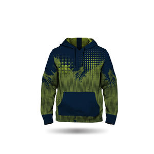 Todo hecho a medida fabricante alto pulóver estilo americano multicolor hombres Sudadera con capucha otoño forrado con capucha sublimación impresa - Product Image 5