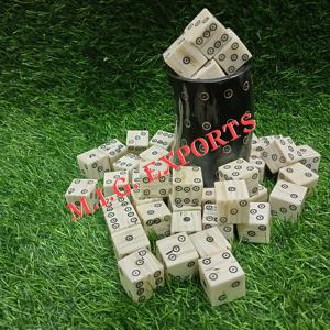 BUFFALO BONE DICE 4 <b>SIDE</b> - Product Image 1