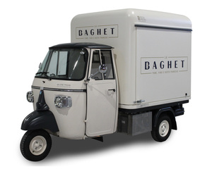 Triciclo Eléctrico para Comida, Carrito Móvil de Catering, Furgoneta de Comida Callejera de Tres Ruedas para Café, Pizza, Tacos, Helados, Snacks y Hot Dogs - Product Image 3