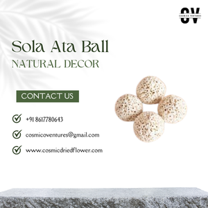 Bola de Sola Ata de Primera Calidad, Decoración Ecológica para Interiores y Exteriores, para Manualidades, Bodas, Halloween, Hogar, Oficina, Eventos, Flores Secas - Product Image 5