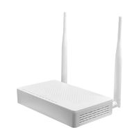 ONU SINGLE BAND 1GE+3FE+WIFI Peralatan Serat Optik Jaringan FTTX Modem Serat Optik XPON