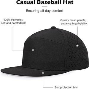 หมวกผ้ายีนส์แบบวินเทจปรับได้หมวกแก๊ปเบสบอลกีฬากางเกงยีนส์ซักสบายๆหมวกตาข่ายทำโดยชุดเดรสกีฬา - Product Image 3