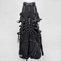 Jeans pour femmes, pantalon cargo personnalisé en métal lourd, style hip-hop, streetwear pour hommes