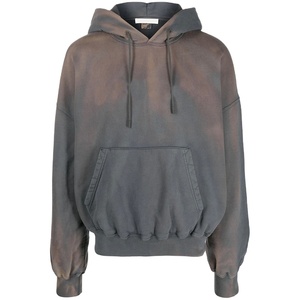 Venta al por mayor de alta calidad Unisex hombres sudaderas con capucha de logotipo personalizado Streetwear Pullover en tamaño XS impreso Fleece Hoodie2025 - Product Image 3
