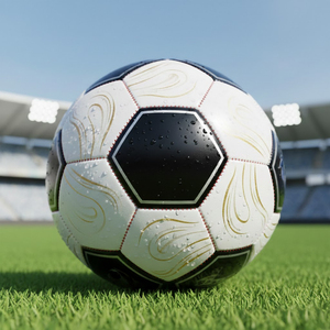 Coolest Unique Custom Club Promotional Soccer Ball High Quality Foldable Design Mesh Bag for Fans Kids Training Corporate Events - Product Image 1