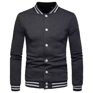 Veste universitaire de haute qualité en gros pour hommes, broderie en chenille, manches en cuir, veste universitaire personnalisée avec lettres de baseball - Product Image 1