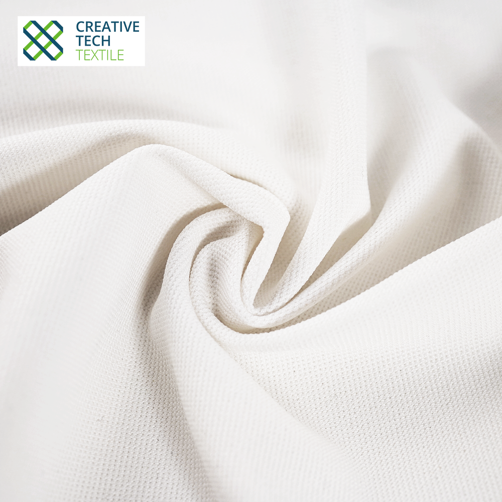 SWL-TK0150 Sustainable Recycle Poly Seawool PET/Poly /Spandex=63/31/7 Pique For T-Shirts