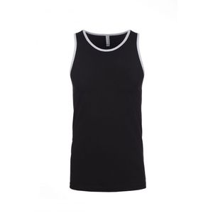 เสื้อกล้ามเบลล่าผ้าใบแบบ Ringer เสื้อกล้ามผ้าฝ้ายเสื้อเบลล่าผ้าใบ - Product Image 3