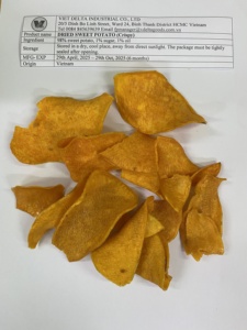 <b>Dried</b> Yellow Sweet Potato Slice Crispy Texture In Zip Bag Packaging <b>Dried</b> <b>Vegetable</b> Snack Food at Best Price - Product Image 4