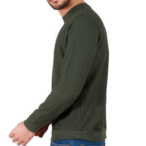 Sudadera de algodón con forro polar para hombre, prenda de vestir, ligera, de la mejor calidad, servicio OEM, 2023 - Product Image 2