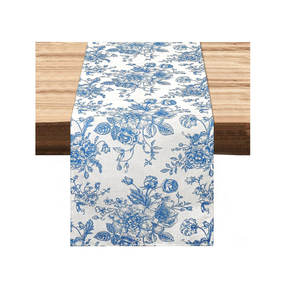 Exportateur indien Meilleure vente Chemin de table 100% coton brodé au design personnalisé avec logo - Product Image 5