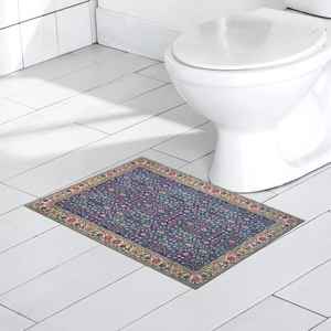 Tapis imprimé à motifs classiques, tapis de style oriental, tapis d'appoint doux pour couloir, tapis non tissé doux - Product Image 5