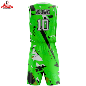 Uniforme de basket-ball personnalisé respirant de haute qualité Sublimation Hommes Femmes Vêtements de sport Maillot de basket-ball Kit d'entraînement - Product Image 2