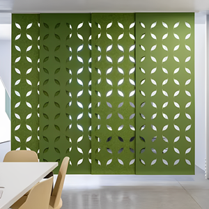 <span class=keywords><strong>Pannelli</strong></span> acustici interni commerciali in stile Design moderno in fibra di poliestere cava rumore eco assorbente <span class=keywords><strong>per</strong></span> la grafica di Interior Design - Product Image 1