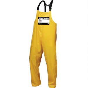 ชุดกันฝน CRAFTLAND Ribe Yellow Rain Bib Overalls อุปกรณ์เสริมระดับพรีเมียมสำหรับชุดกันฝน - Product Image 2