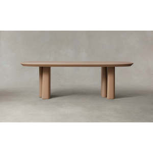 Minimalist Design Fragment Dining <b>Table</b> Convertible <b>Extendable</b> Oval Wooden Set with Stable Assembled Features for Home Use - Product Image 1