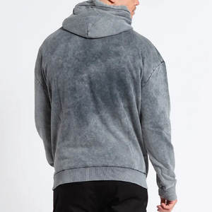 Sweat-shirts pour hommes effet délavé, coupe décontractée, design tendance, parfaits pour le quotidien et les activités de plein air - Product Image 3