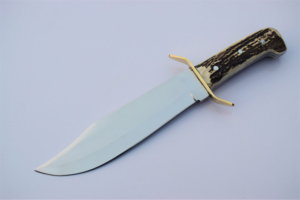 Vente en gros de couteaux de haute qualité, vente chaude, fabrication artisanale personnalisée, OEM ODM, acier Damas, entièrement fonctionnel, manche en bois de cerf, manche personnalisé - Product Image 4