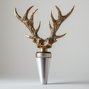 Bouchon de bouteille de vin en acier chromé étiré à froid inébranlable Conception durable Maître barmans Enlèvement rapide et sans effort Métaux personnalisés - Product Image 6