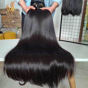 Best Quality 100% Cuticle Aligned Straight Vietnamese Remy Hair Bundles Natural Color <b>Bleached</b> 613 & 60 Shades for Women - Product Image 1