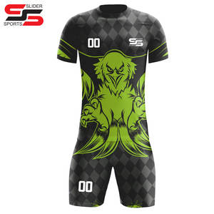 Kits de football personnalisés à impression numérique en gros Kit d'uniforme de football pour garçons Ensemble de maillots de football pour enfants - Product Image 3