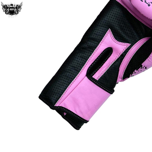 Guantes de boxeo de cuero PU de diseño personalizado Original 100%, guantes de boxeo y artes marciales transpirables personalizados - Product Image 5