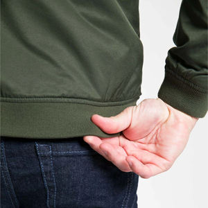 Wholesale High Quality Winter Bomber <b>Jacket</b> Canvas <b>Thin</b> Hooded Custom Logo <b>Men</b> Women - Product Image 4