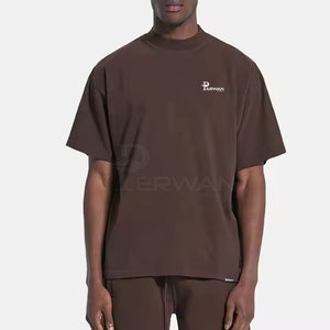 T-shirt surdimensionné léger de qualité supérieure pour les hommes T-shirt surdimensionné fait de coton de conception personnalisée pour les hommes - Product Image 1