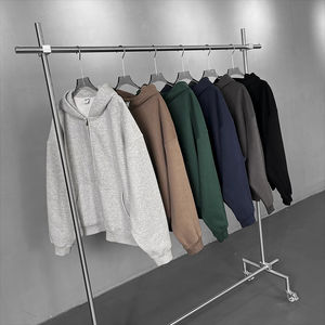 Sweat-shirt à capuche unisexe de style nouveau, coupe régulière, chaud pour l'hiver, respirant, en coton, col à capuche, logo sur le devant, taille plus, sport - Product Image 2