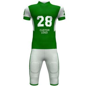 Uniformes de football américain personnalisés, maillot vierge de gymnastique respirant de haute qualité, options de taille plus - Product Image 5